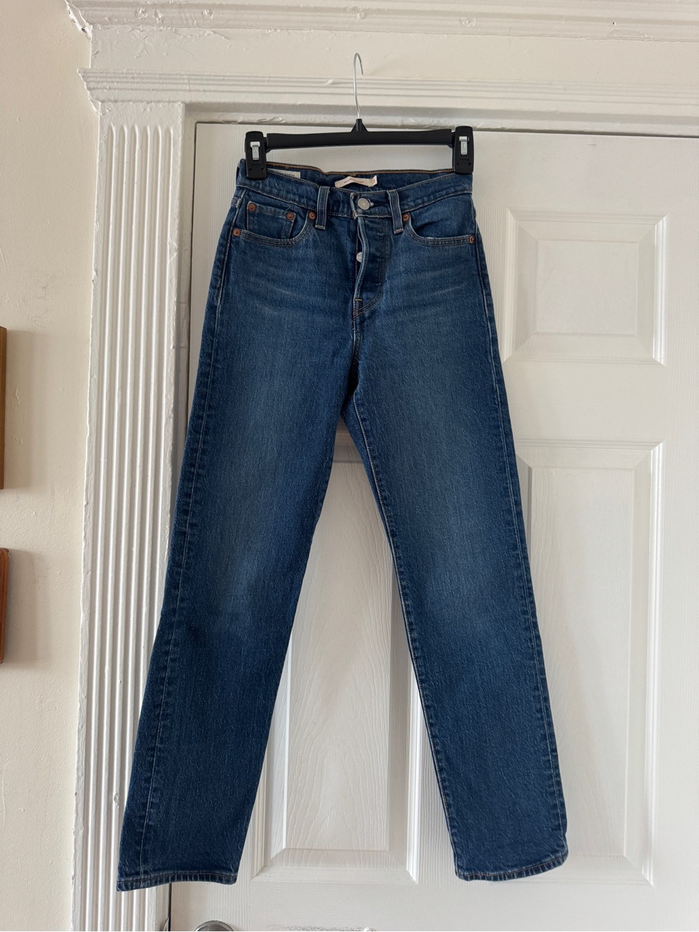 Levi's Medium Wash Wedgie Straight Jeans